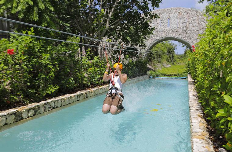 Zipline Mega Splash Otium Tour Punta Cana