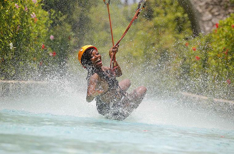 Zipline Mega Splash Otium Tour Punta Cana